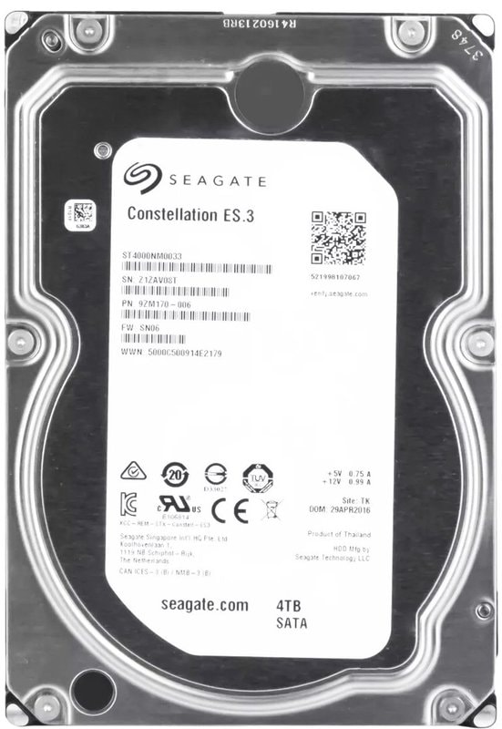 Seagate 4TB  - HDD 3.5" SATA Hard Drives – Free Installation with Any CCTV Kit or Package -Ideal for 24/7 continuous recording