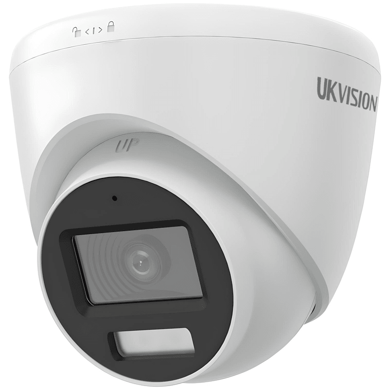 UKVISION 8MP 4K Smart Dual Light Fixed Turret Camera 2.8mm