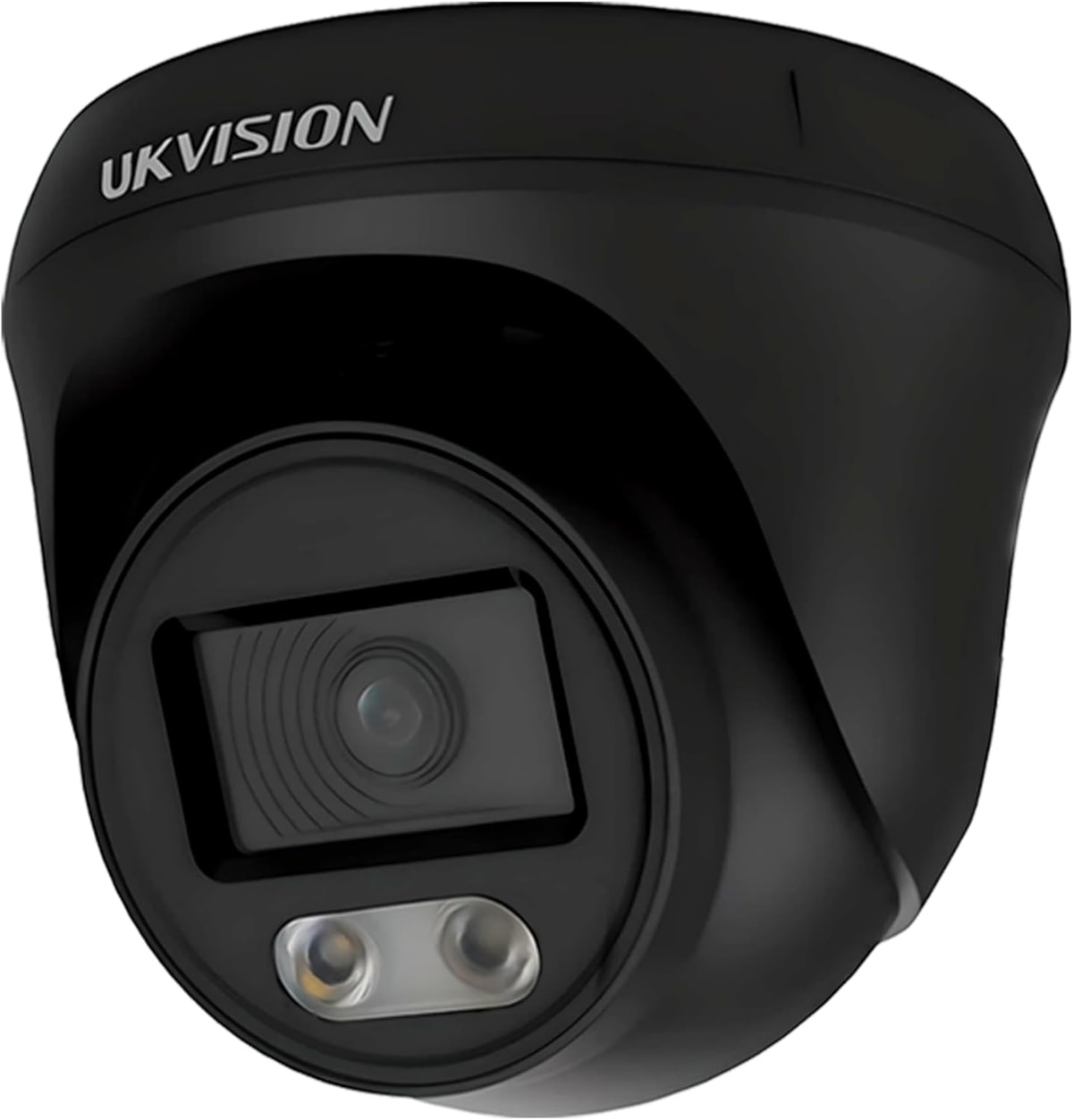 UKvision 5 MP ColorVu Audio Fixed Turret Camera Black