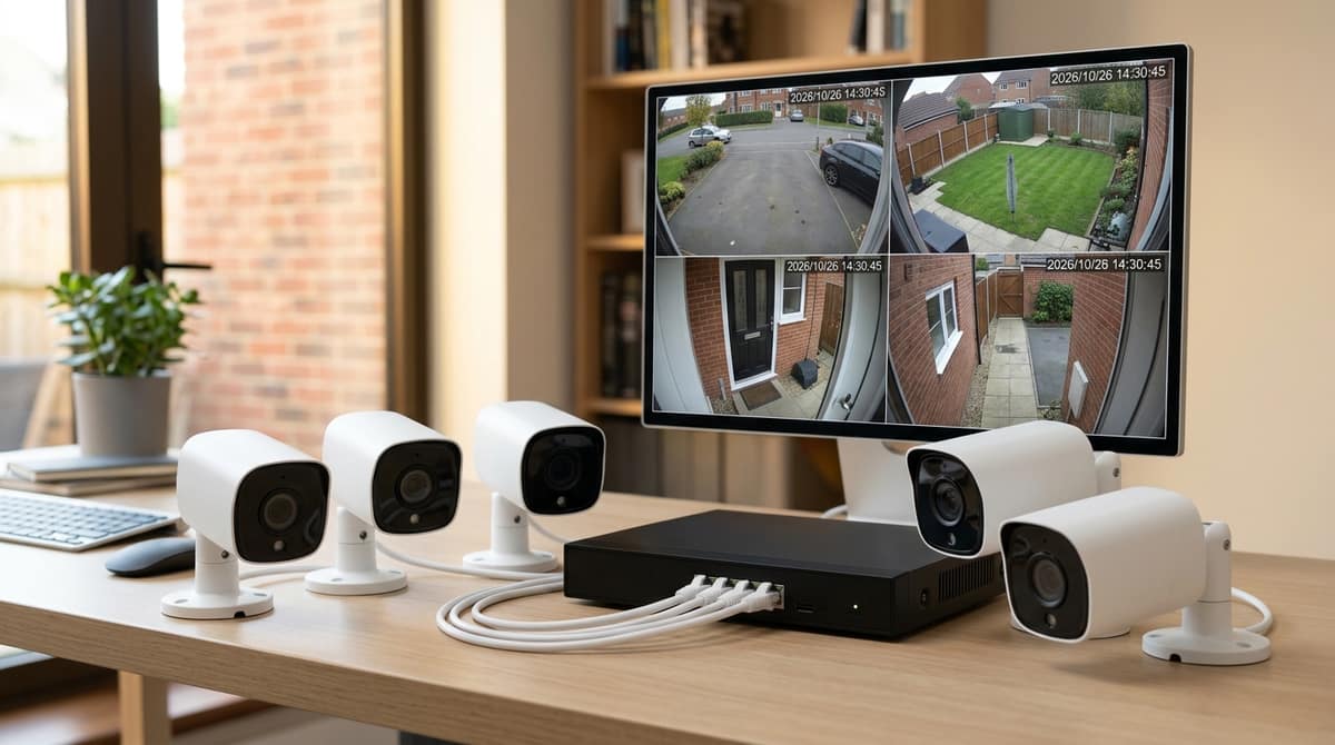 4 Camera CCTV System: Price & Setup 2026