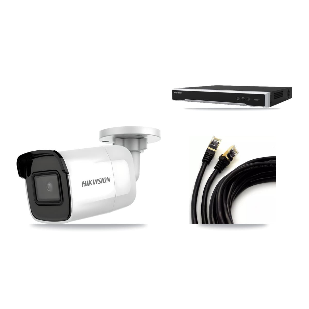 Hikvision 8-Channel 4K CCTV Kit — 1 Bullet Camera + 3TB Recording - Image 1