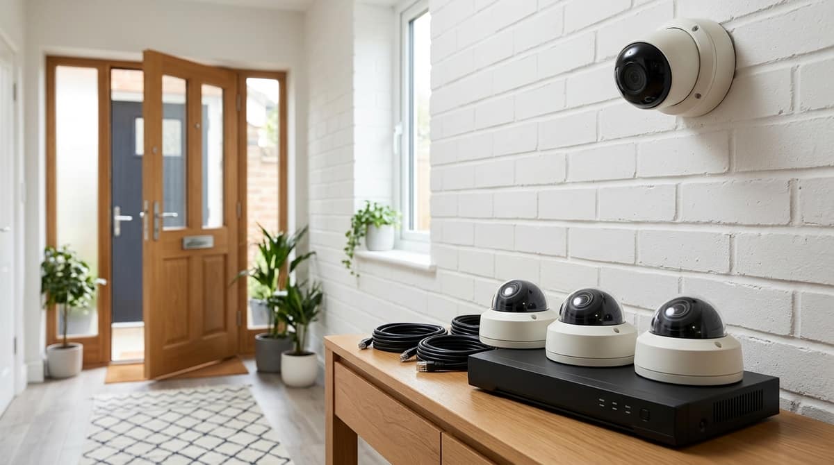 4-Camera CCTV Kit: Real Coverage Limits