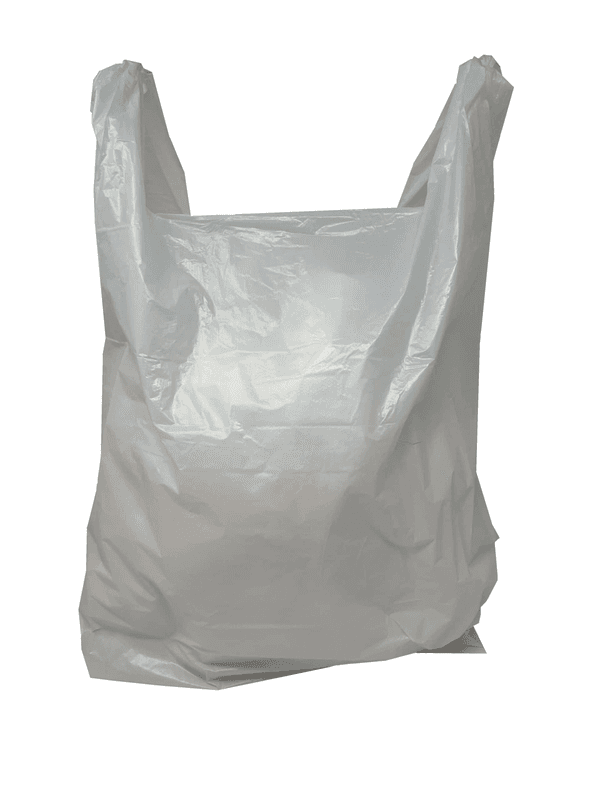 2XL White Plastic Vest Carrier Bags 16x25x29" – Giant HDPE Grocery & Retail Bags – 21 Micron – Reusable & Recyclable – Ideal for Takeaways, Events, Catering & Shops – Heavy-Duty Vest Bags - Image 1