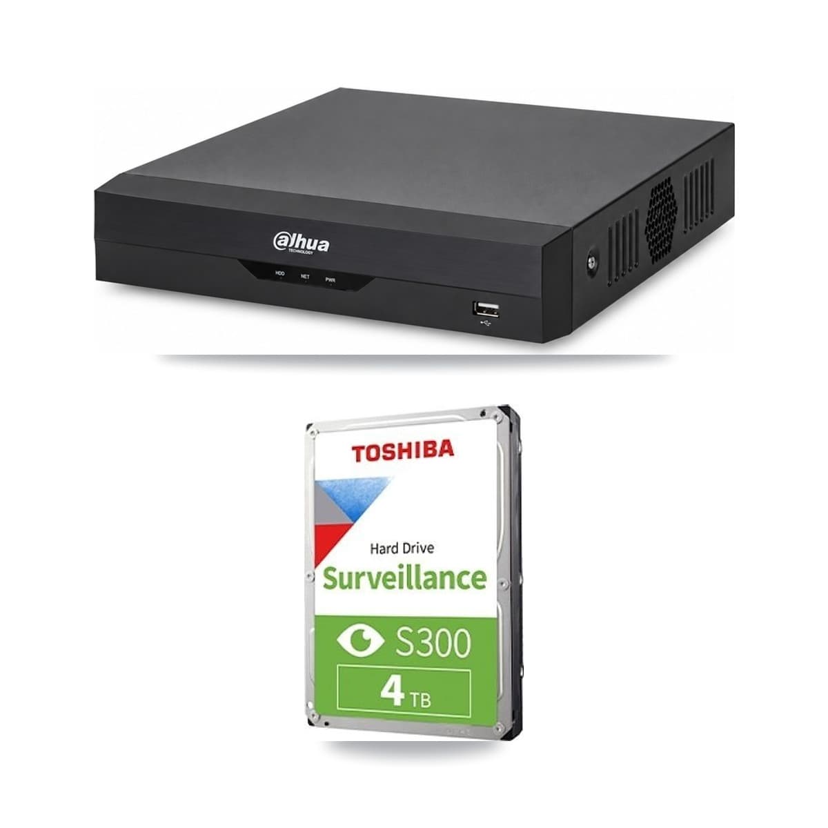Dahua XVR5104HS-I3 4-Channel DVR + 4TB Recording - Image 1