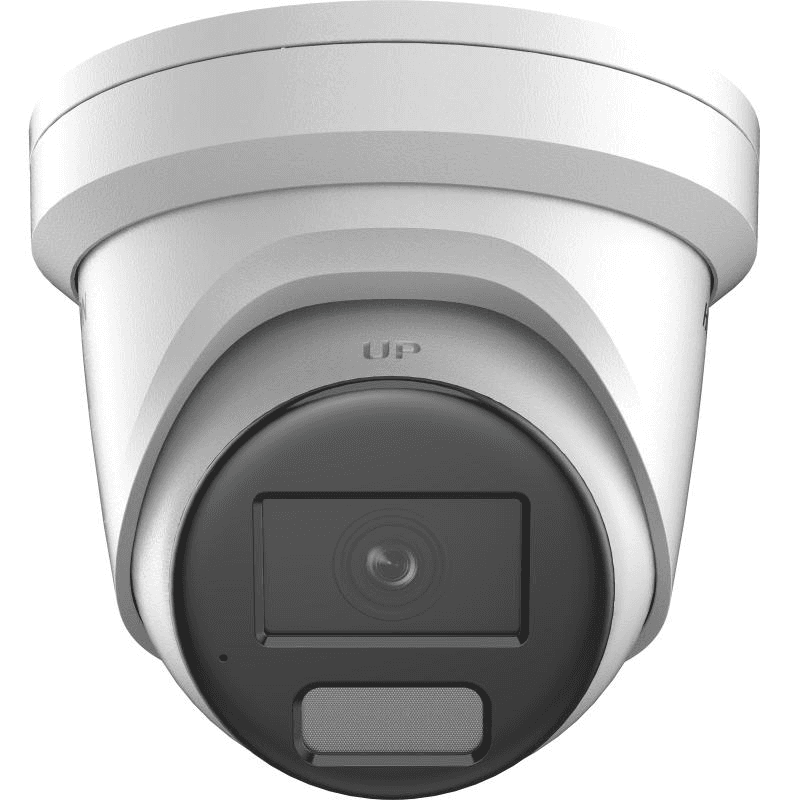 4 MP Smart Hybrid Light with ColorVu Fixed Turret Network Camera