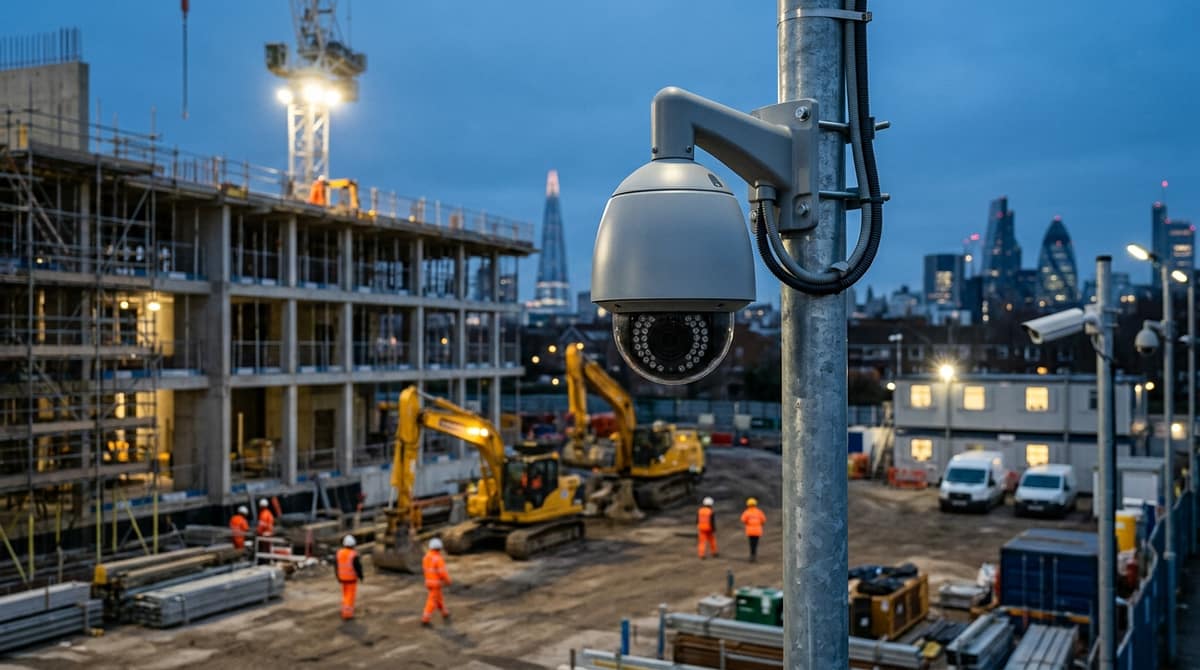 24/7 CCTV for Construction Sites: UK Guide 2026