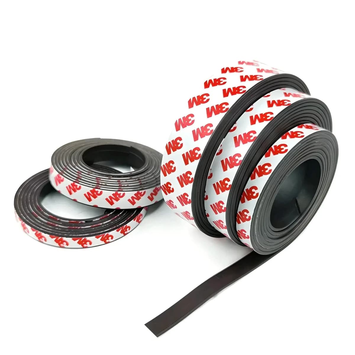 Self-Adhesive Magnetic Tape Strip 1m x 13mm, 1.5mm Thick, 3M Backing