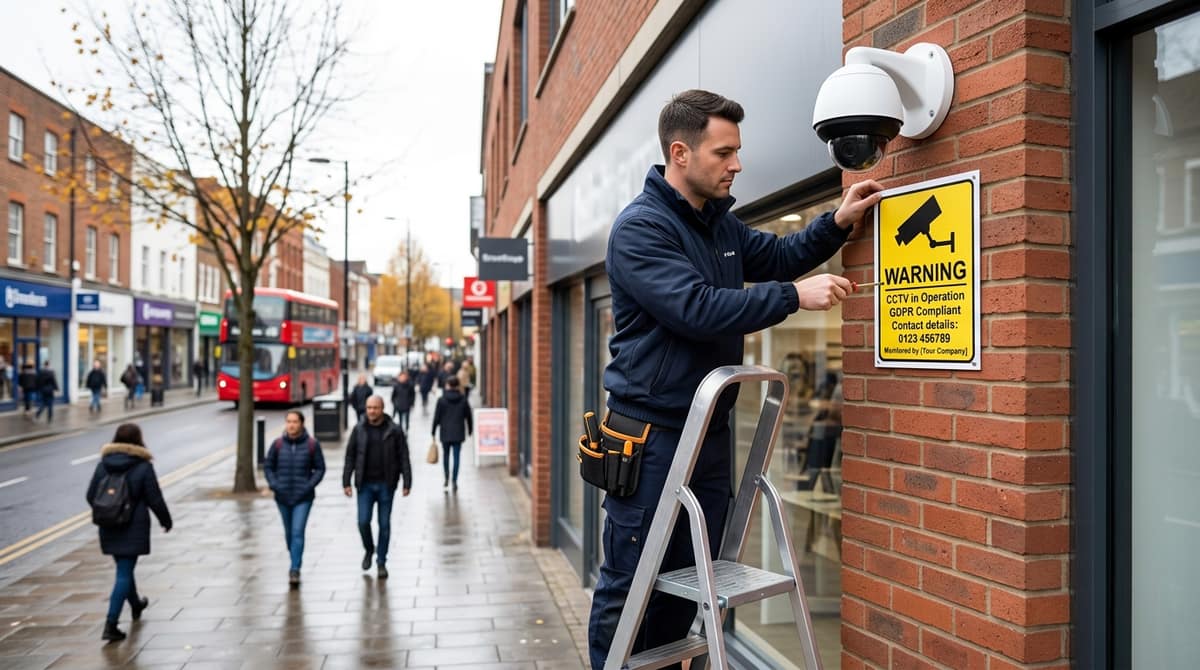 CCTV Signage Requirements UK 2026