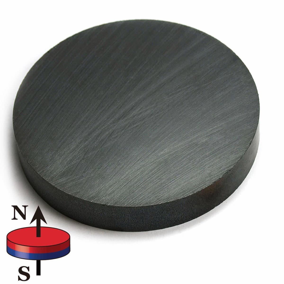Ferrite Disc Magnets: Strong Round Magnets in Multiple Sizes & Depths